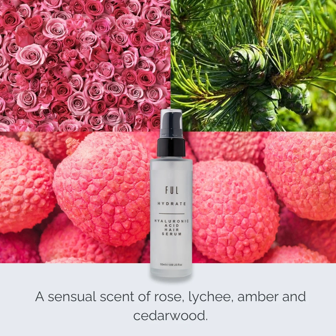 FUL Hyaluronic Acid Hair Serum 50ml – Anti-Frizz Spray for Dry, Curly & Damaged Hair - Image 3