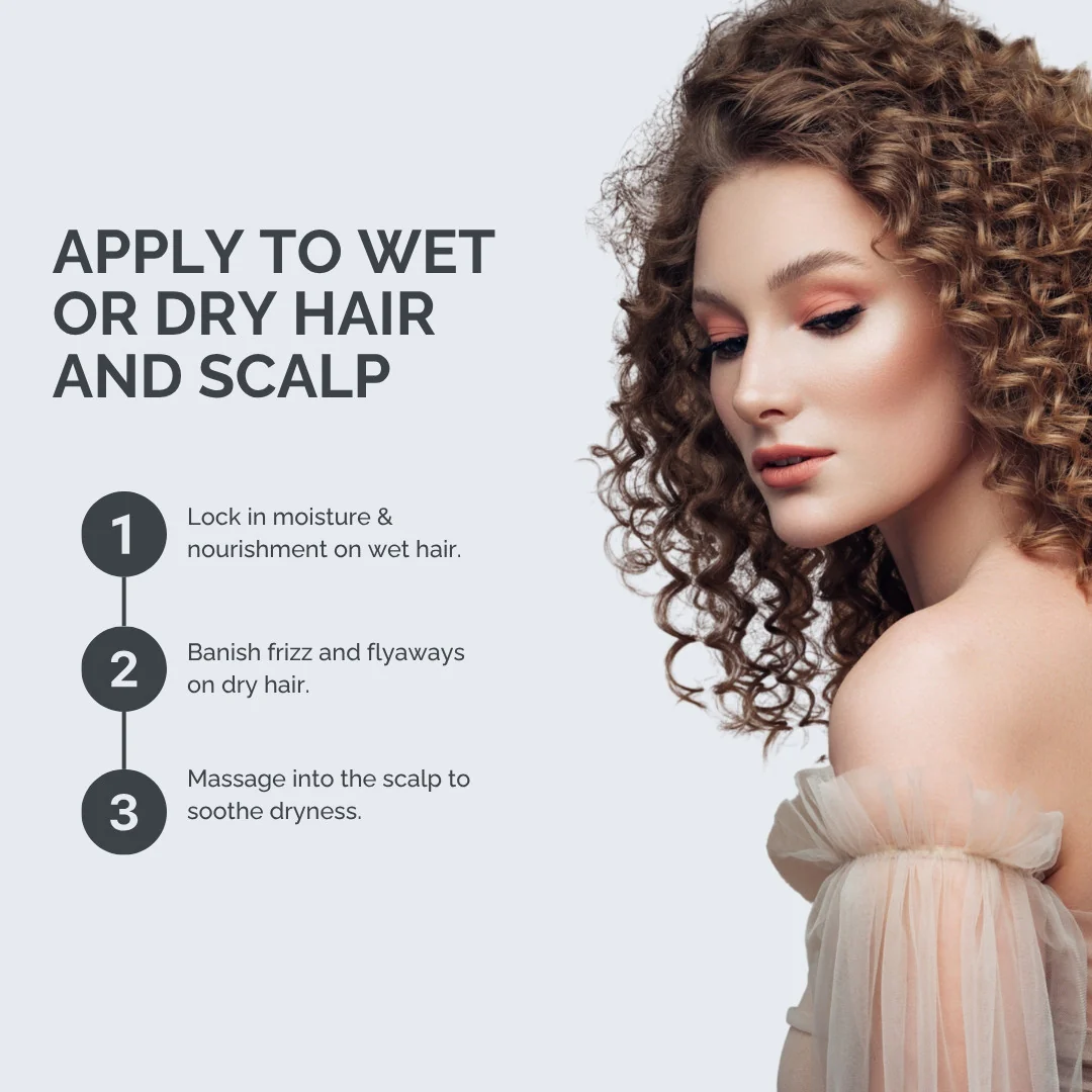 FUL Hyaluronic Acid Hair Serum 50ml – Anti-Frizz Spray for Dry, Curly & Damaged Hair - Image 4